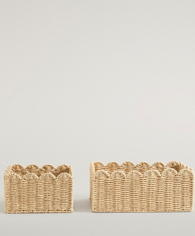 سبد دالبر زارا هوم سایز بزرگ Zara Home (تحویل 15 روز کاری)