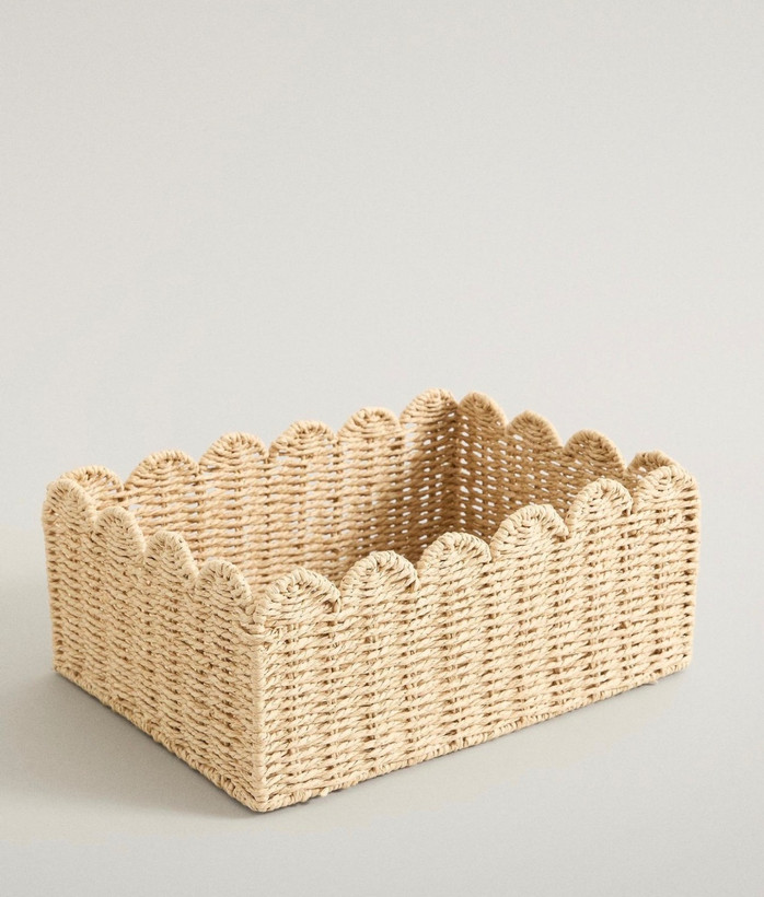 سبد دالبر زارا هوم سایز بزرگ Zara Home (تحویل 15 روز کاری)