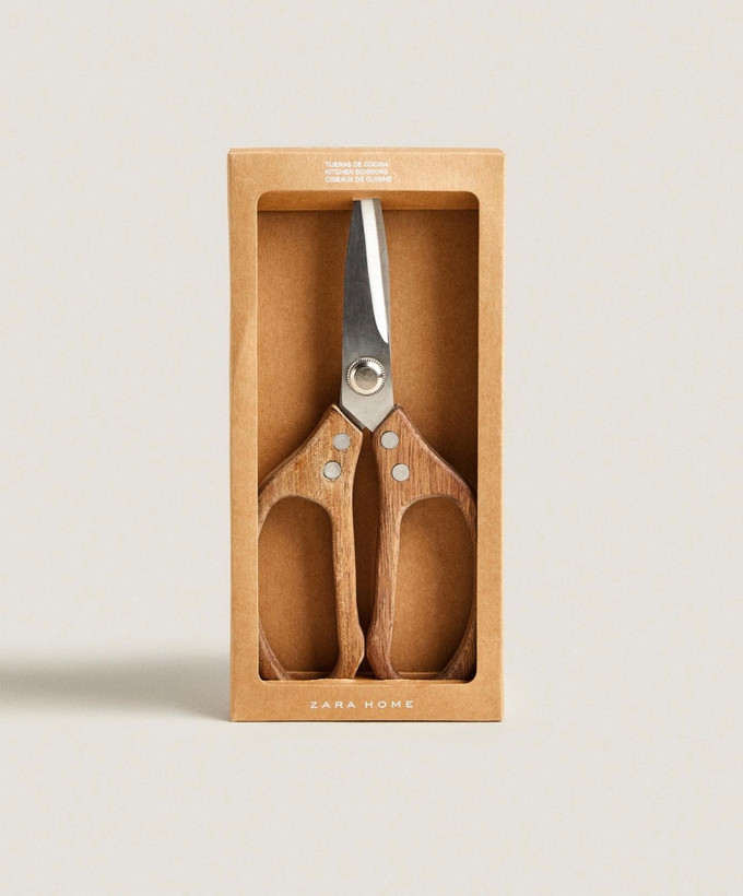 قیچی آشپزخانه چوبی ZARA HOME (تحویل 15 روز کاری)